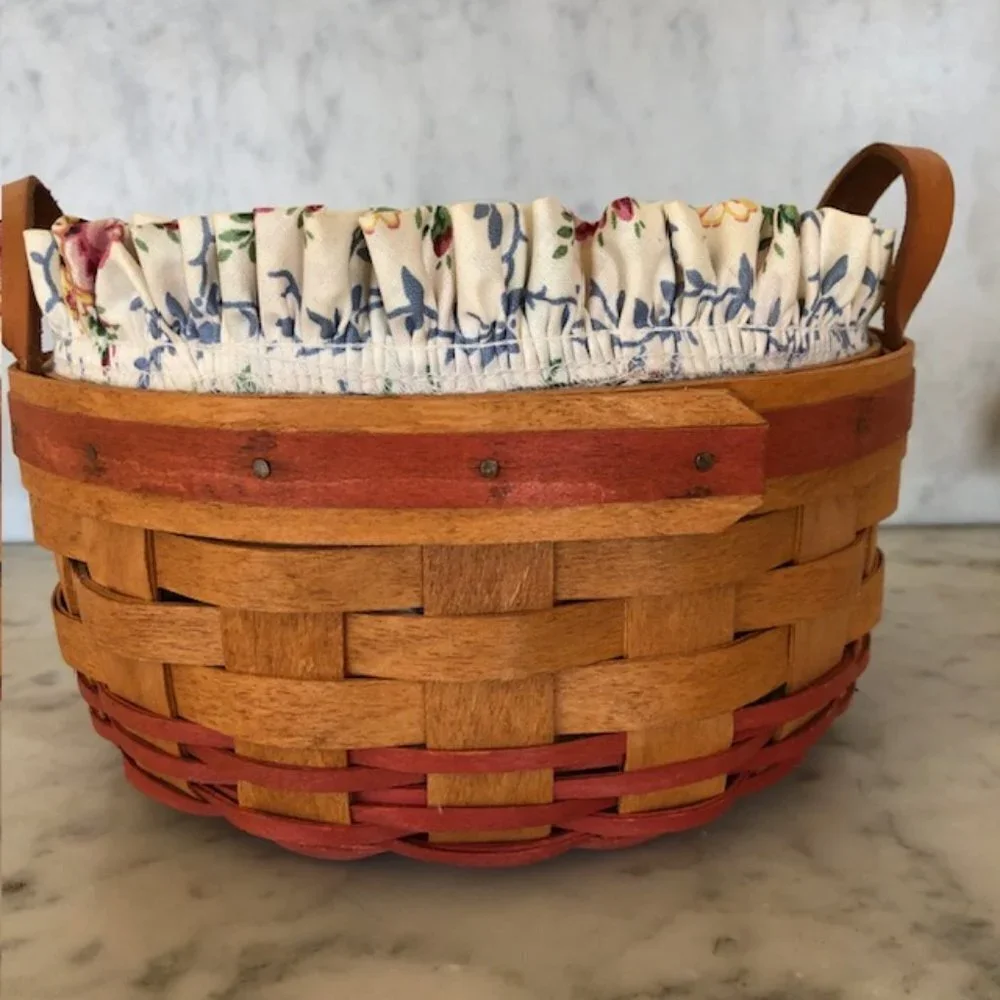 LONGABERGER Mother's Day Basket of Love Liner Protector 1995
